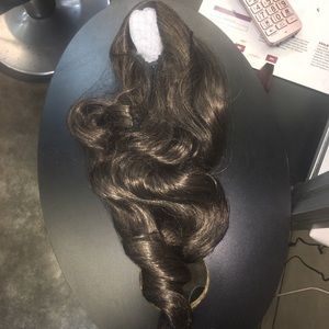 Drawstring ponytail by Natasha ASH BROWN